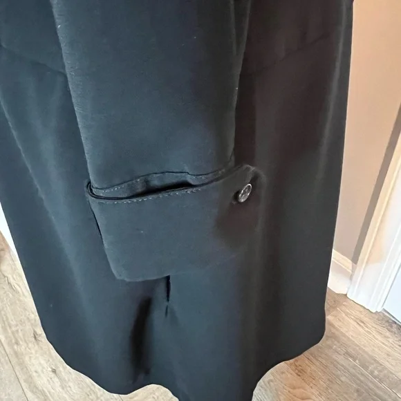 Coach dress with detachable chambray collar, black, size 14 EUC - Picture 6 of 12